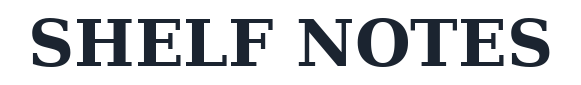 Shelf Notes wordmark